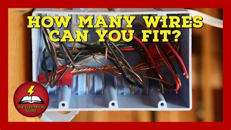 electrical box and number of wires allowed|how to count electrical box wires.